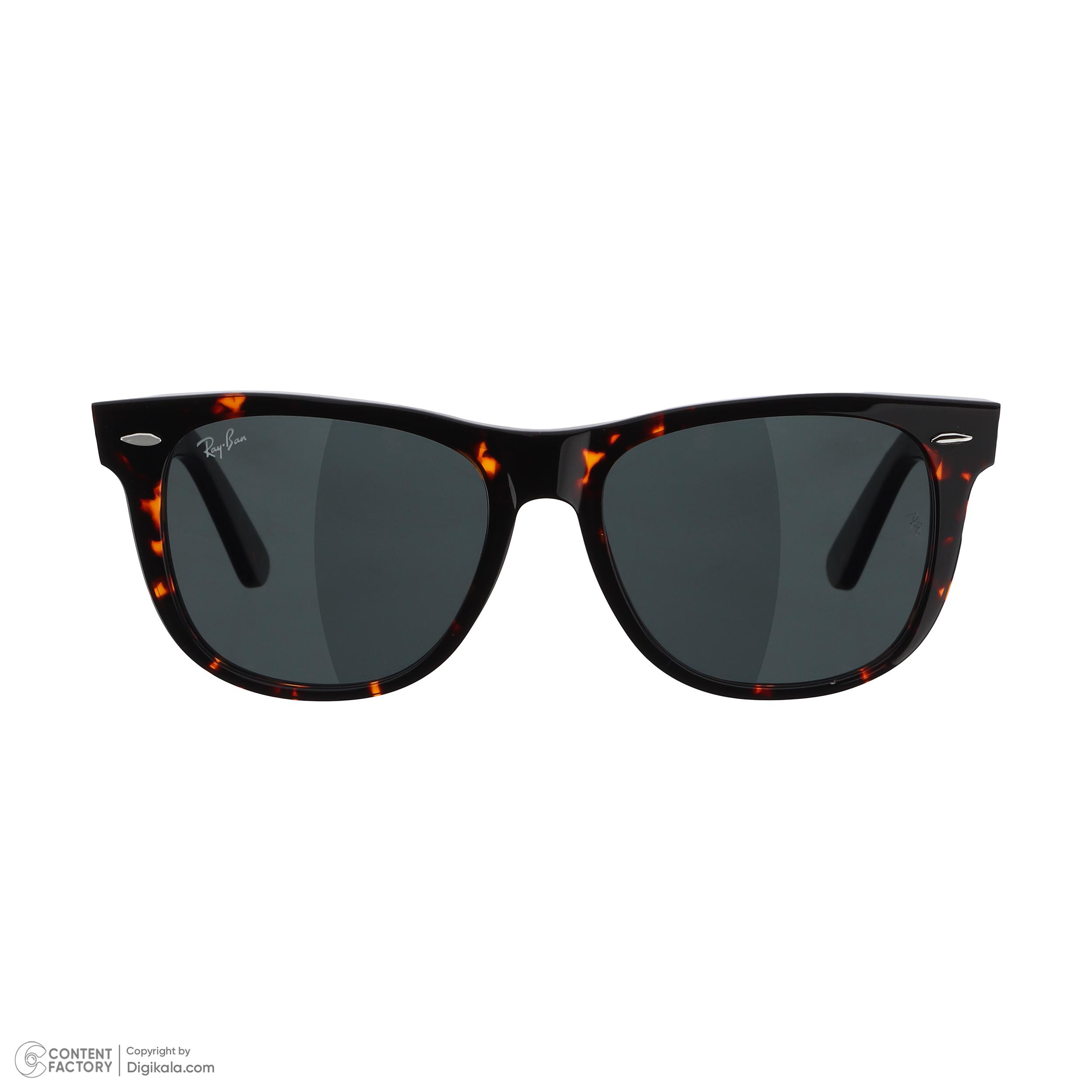 عینک آفتابی ویفرر (Wayfarer) ری بن مدل RB2140-1292-B1