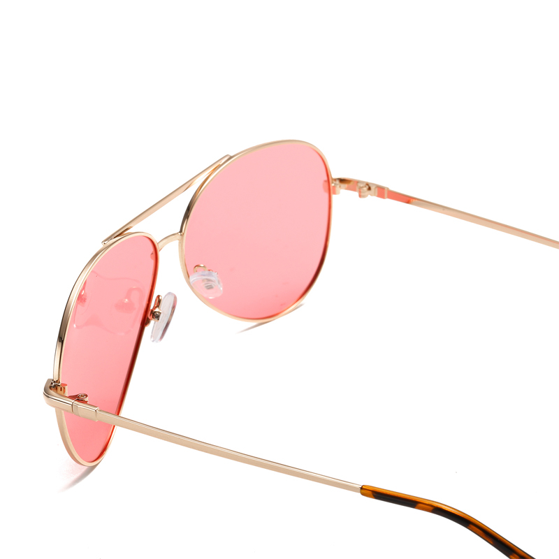 عینک آفتابی خلبانی مدل ST5924C86 Bright Gold Ocean Punch