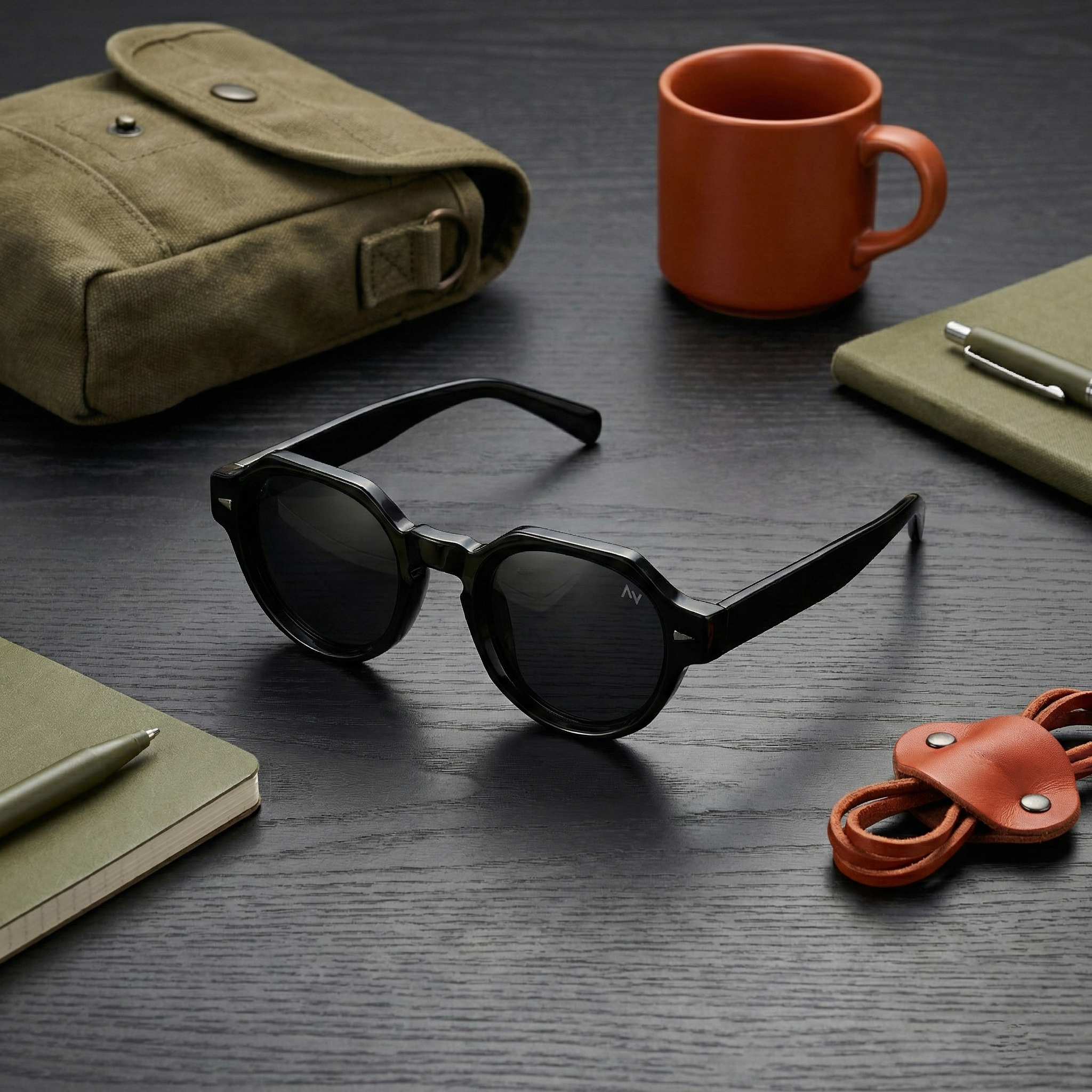 عینک آفتابی فریم خاص آلبرت وگ مدل S31115C1 Acetate Avantgarde Visionary