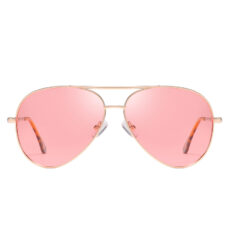 عینک آفتابی خلبانی مدل ST5924C86 Bright Gold Ocean Punch