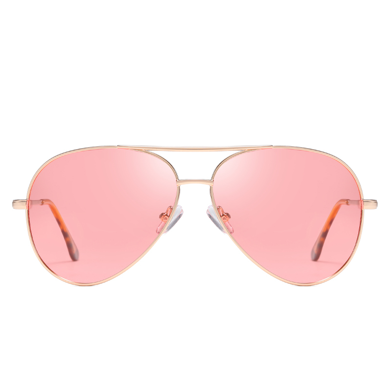 عینک آفتابی خلبانی مدل ST5924C86 Bright Gold Ocean Punch