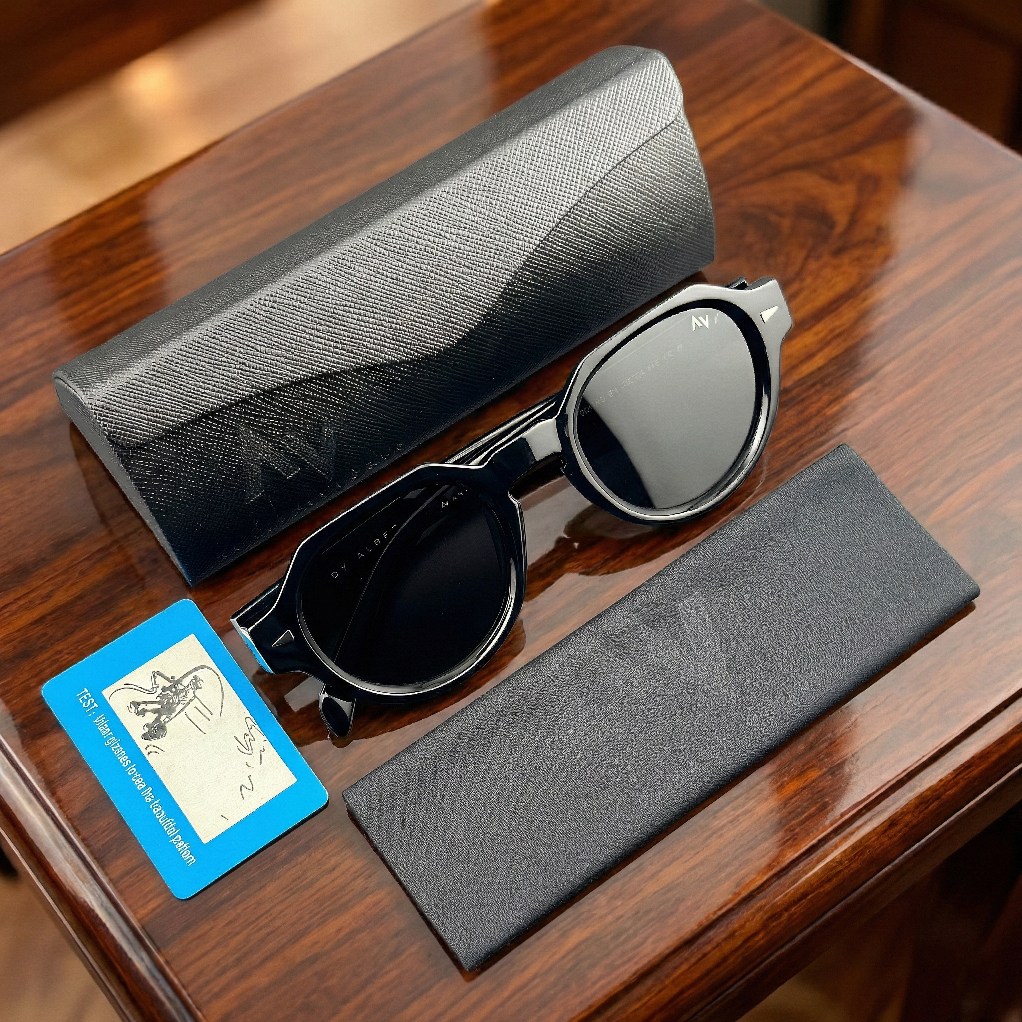 عینک آفتابی فریم خاص آلبرت وگ مدل S31115C1 Acetate Avantgarde Visionary