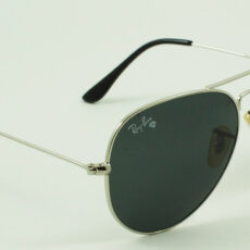 عینک آفتابی خلبانی مدل Aviator Large Metal Silver Grey