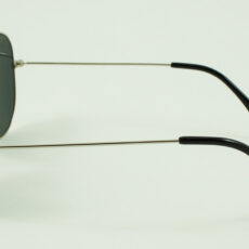 عینک آفتابی خلبانی مدل Aviator Large Metal Silver Grey