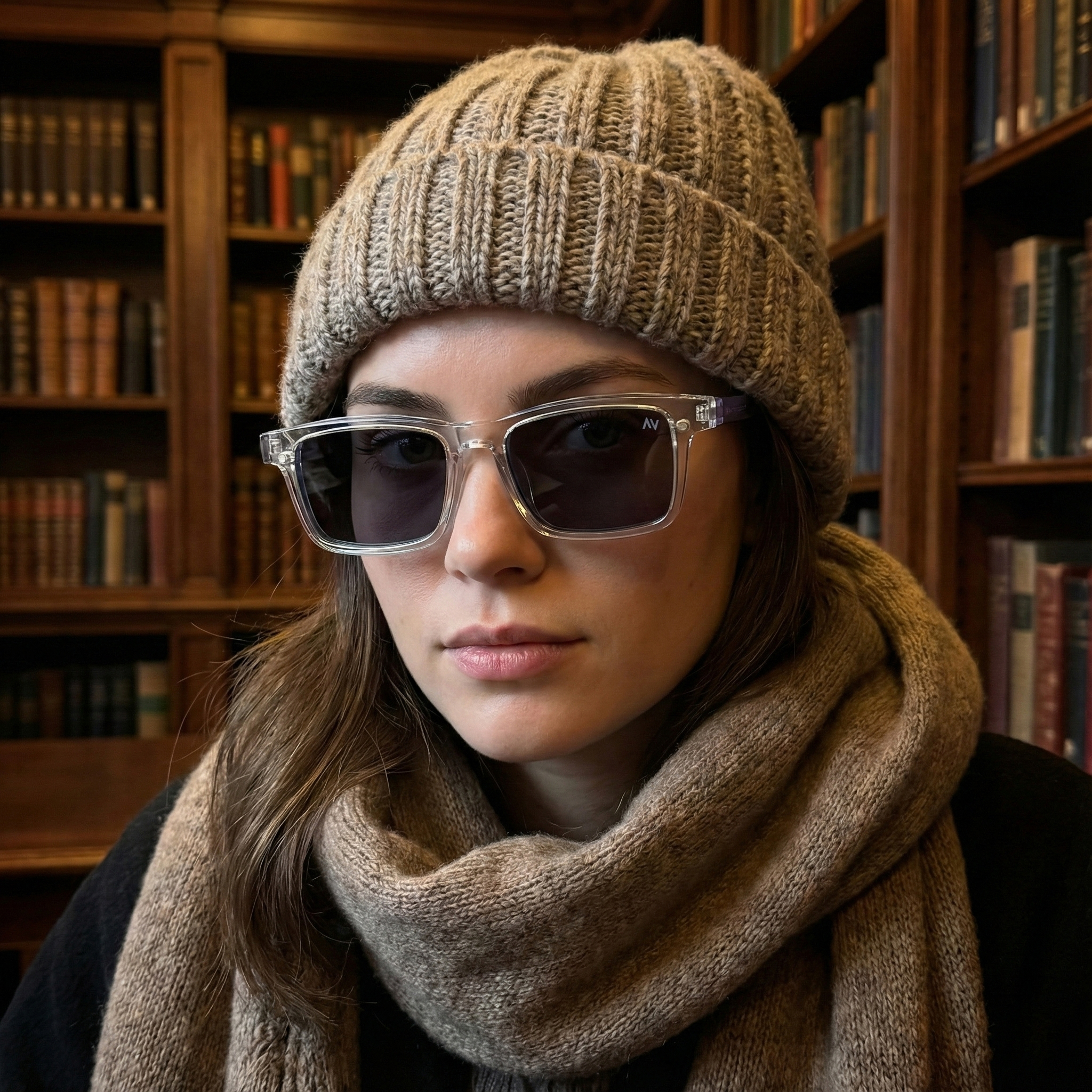 فریم عینک طبی آلبرت وگ مدل CG7703C26P120 Polarized Double Switch مناسب برای انواع صورت به همراه کاور آفتابی