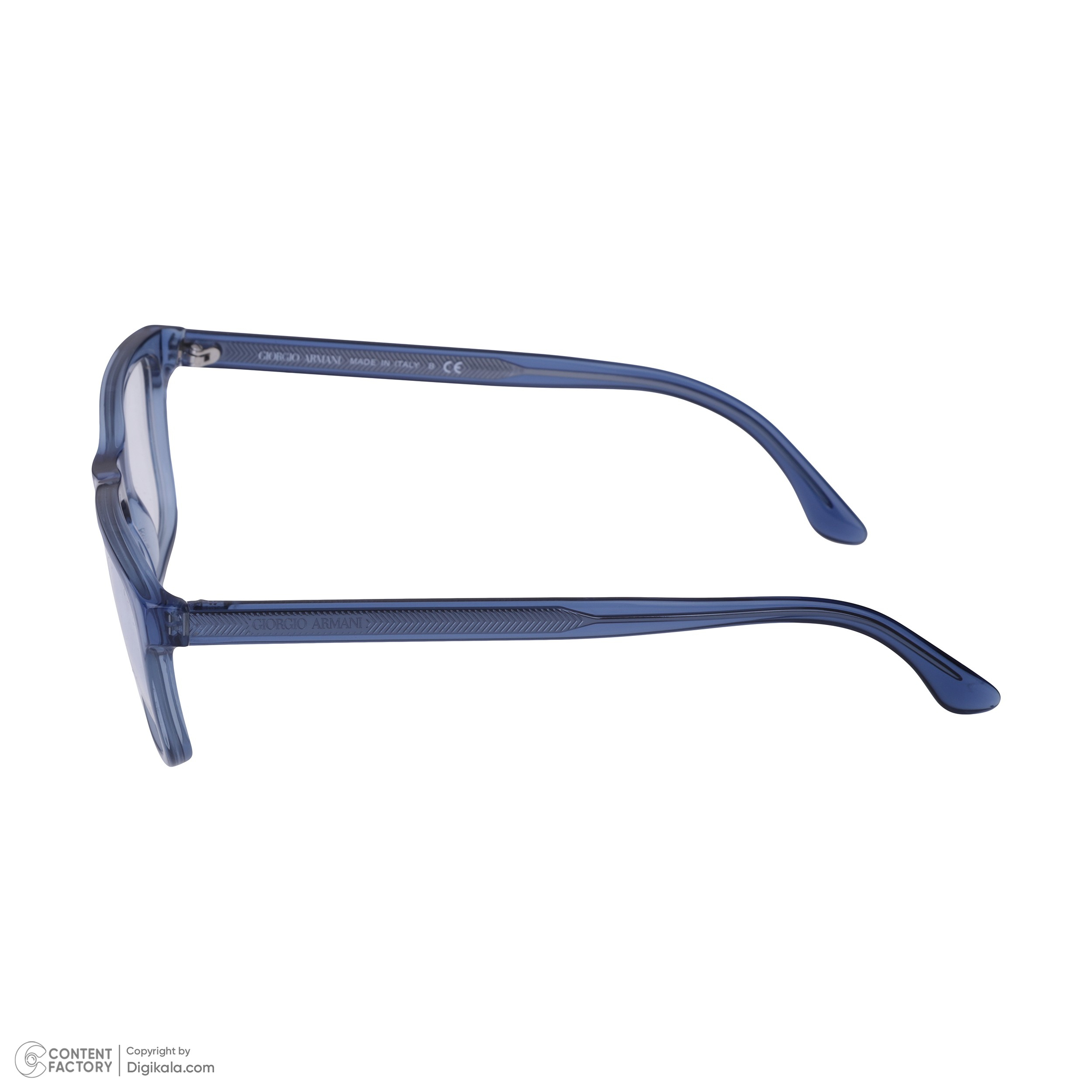 فریم عینک طبی ویفرر (Wayfarer) مردانه جورجیو آرمانی مدل 0AR7088-5358-53 مناسب برای صورت مستطیل، مربع، قلب و بیضی