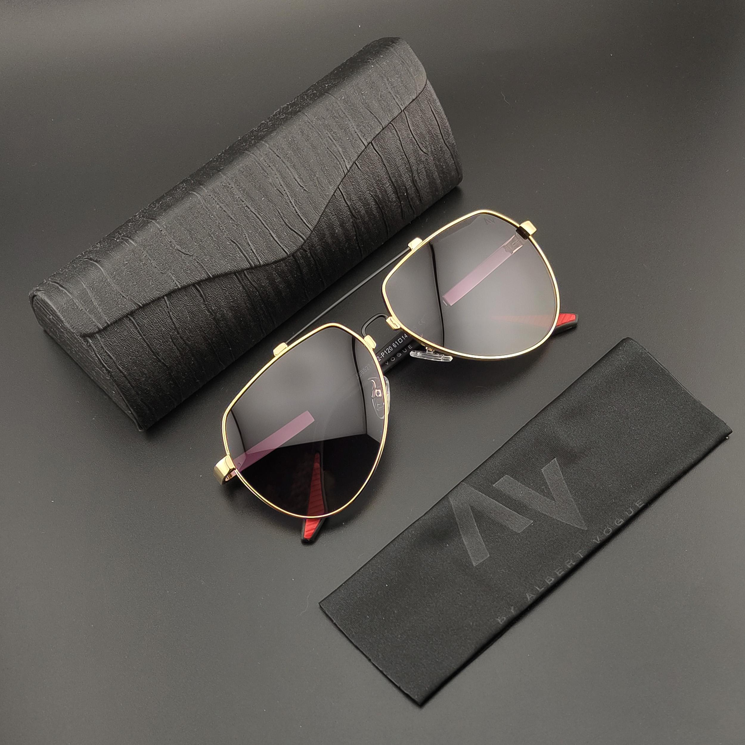 عینک آفتابی مردانه آلبرت وگ مدل JS8527C02-P120 Polarized Flex