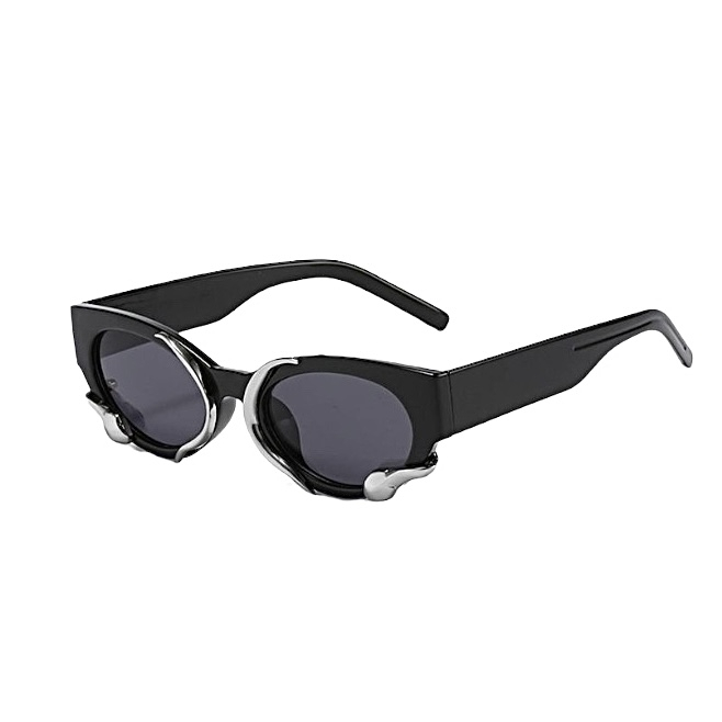 عینک آفتابی مدل ماری کد blk1