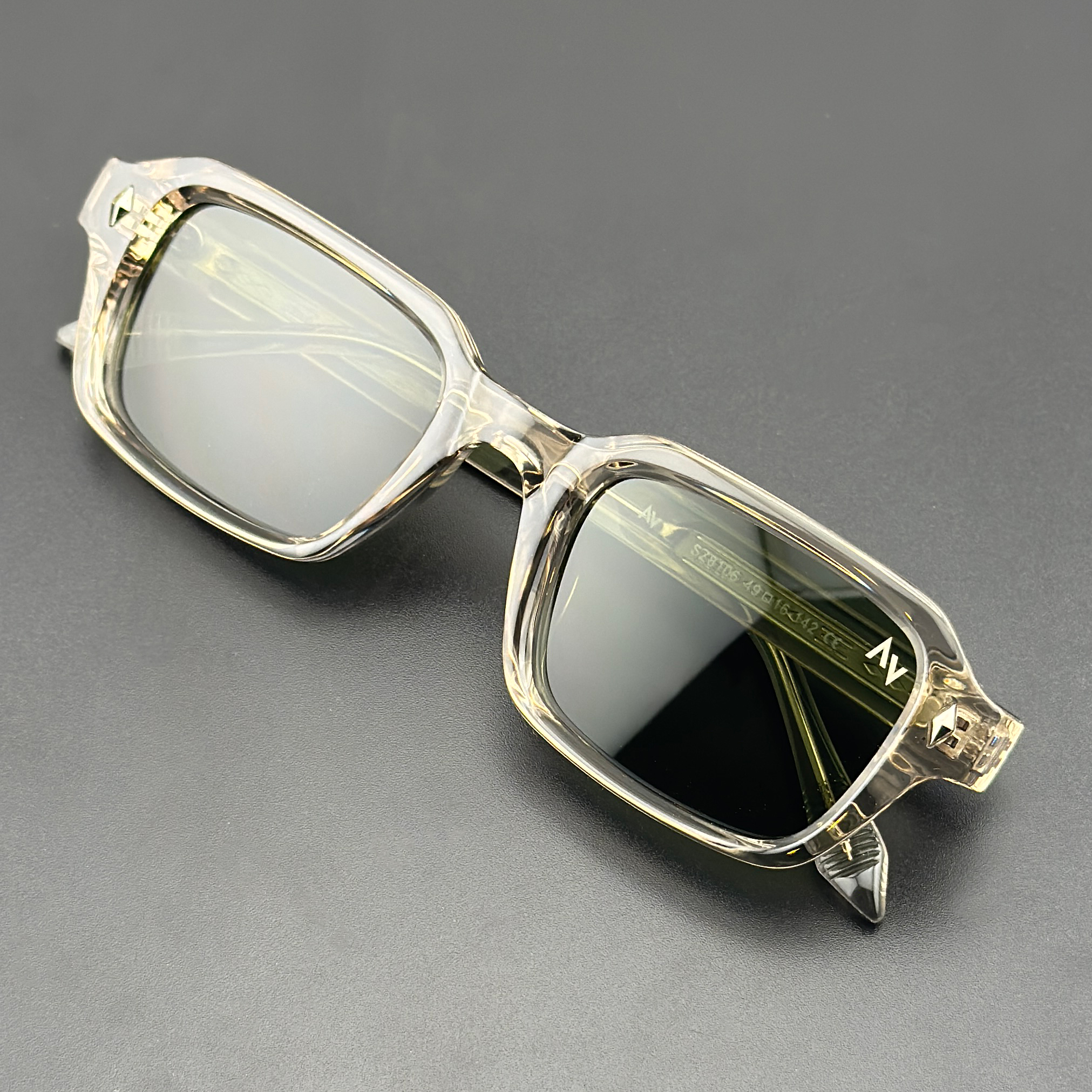 عینک آفتابی مستطیلی آلبرت وگ مدل SZ8106 Abalone Fern