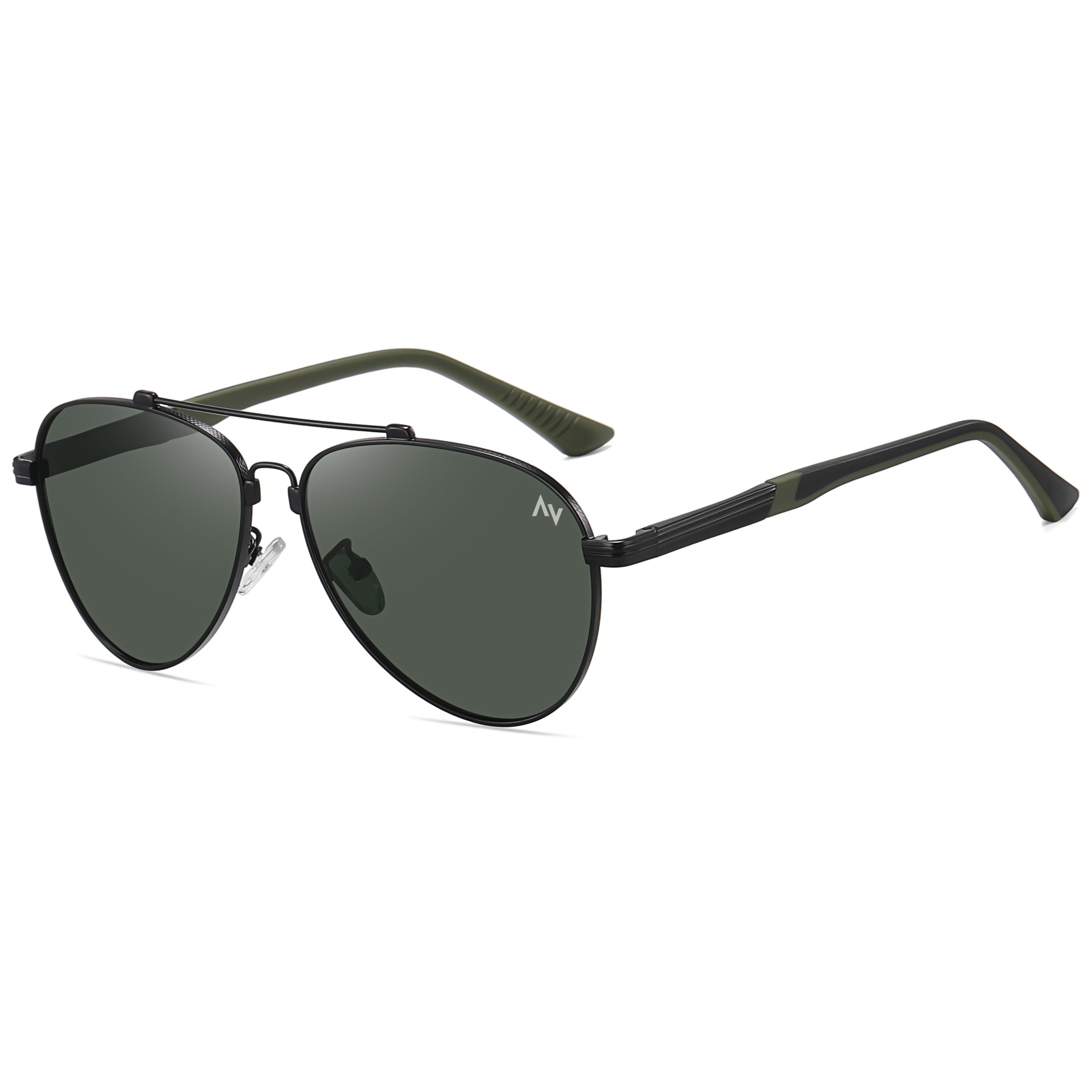 عینک آفتابی خلبانی (Aviator) مردانه آلبرت وگ مدل JS8528-C04-P144 Polarized Flex