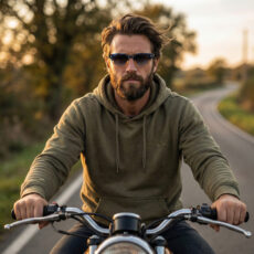 عینک آفتابی ویفرر (Wayfarer) آلبرت وگ مدل S-31110-C4 Acetate Avantgarde Visionary