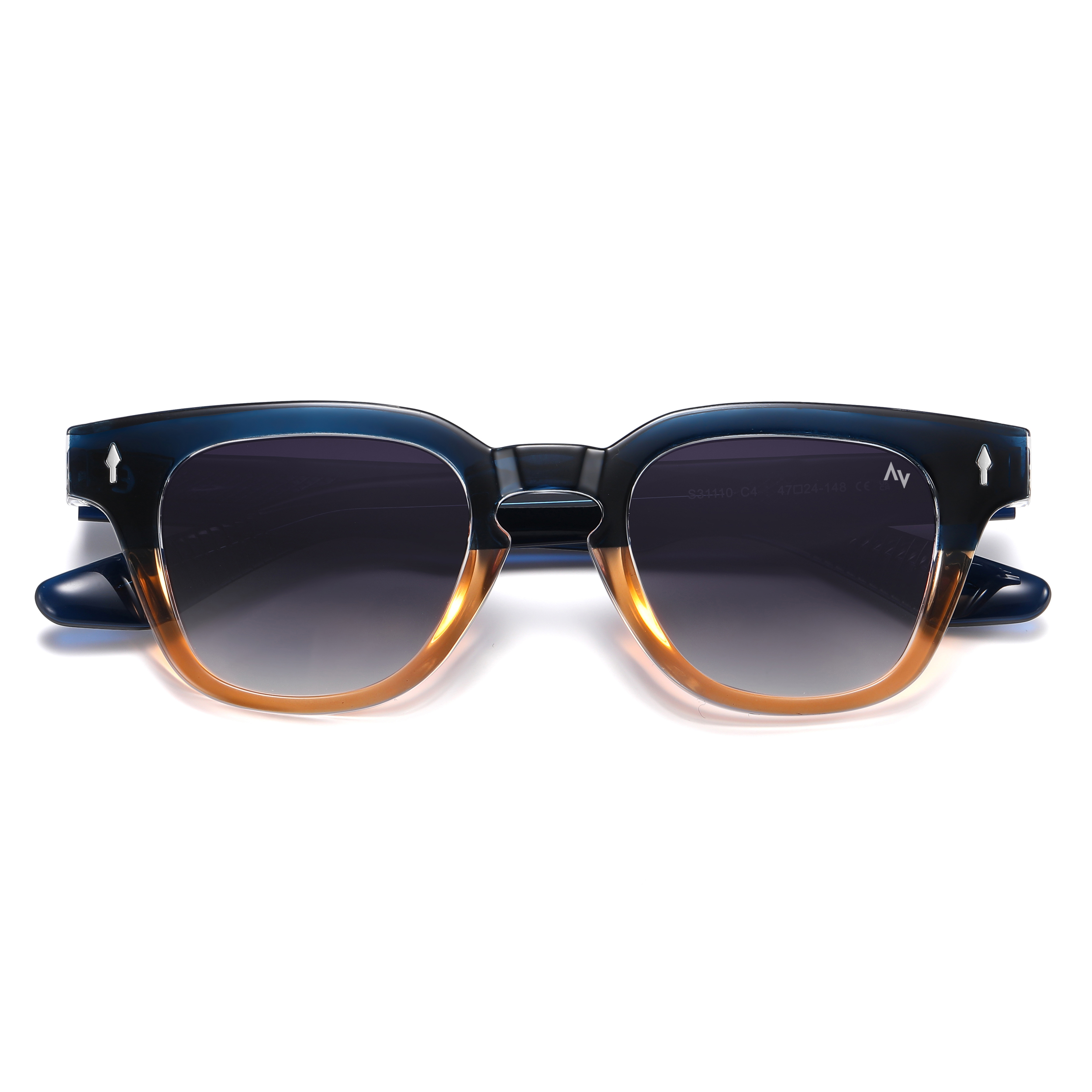 عینک آفتابی ویفرر (Wayfarer) آلبرت وگ مدل S-31110-C4 Acetate Avantgarde Visionary
