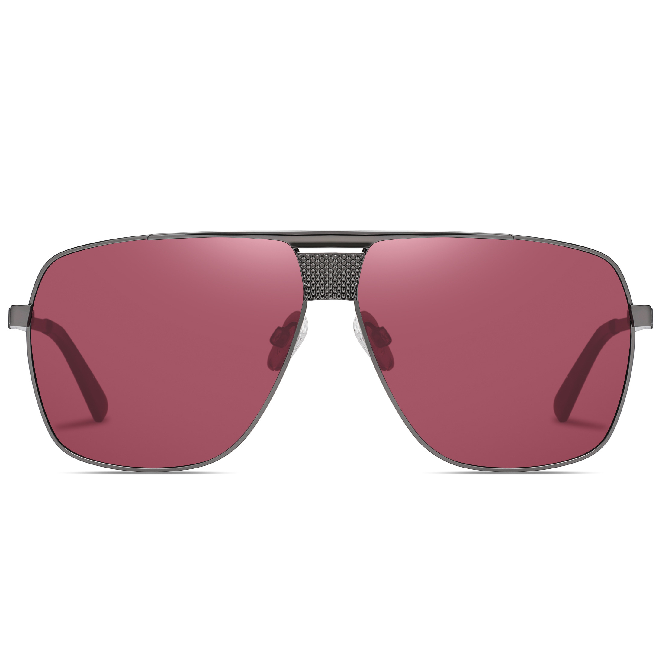 عینک آفتابی خلبانی (Aviator) مدل 3336C31-P39 Polarized Maroon