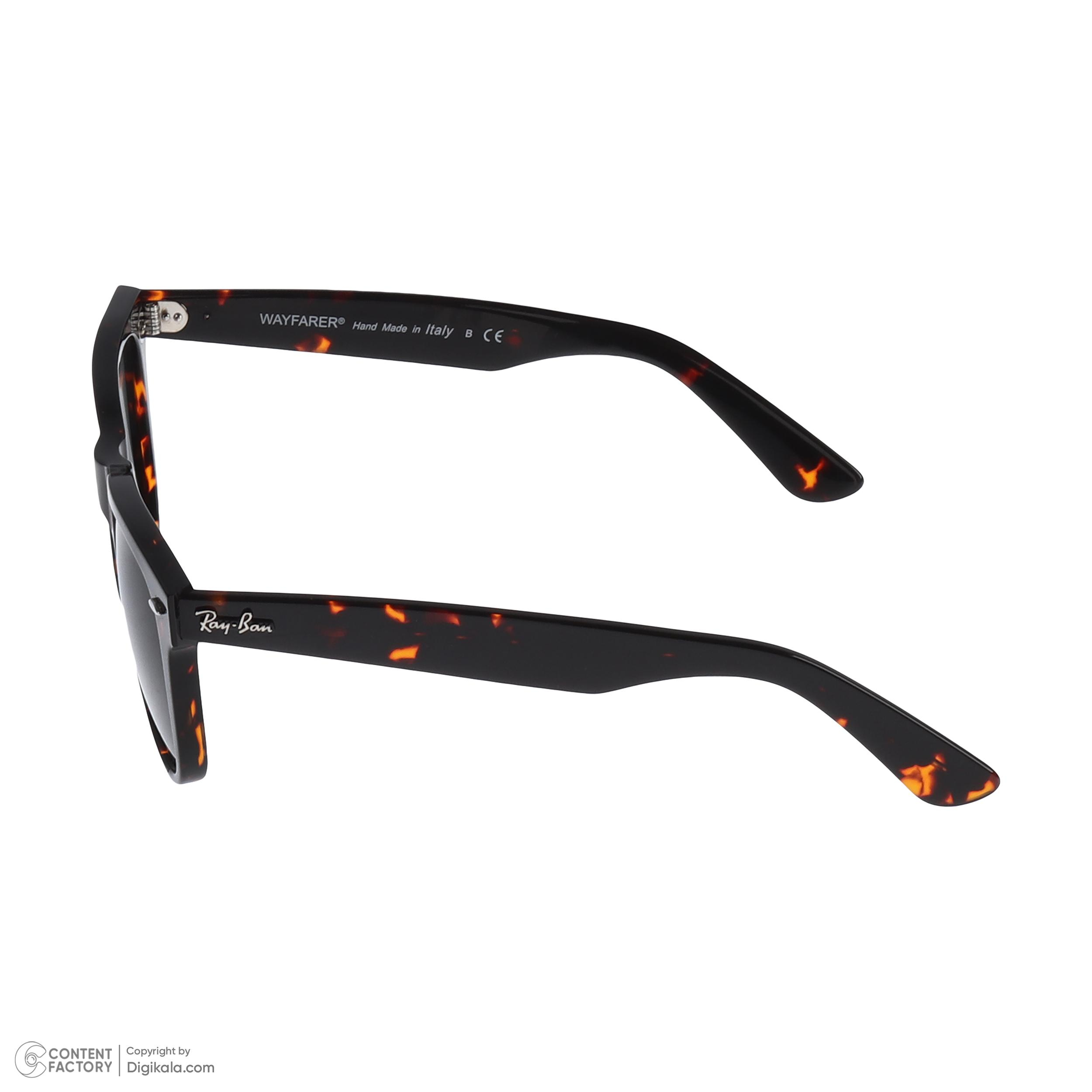 عینک آفتابی ویفرر (Wayfarer) ری بن مدل RB2140-1292-B1