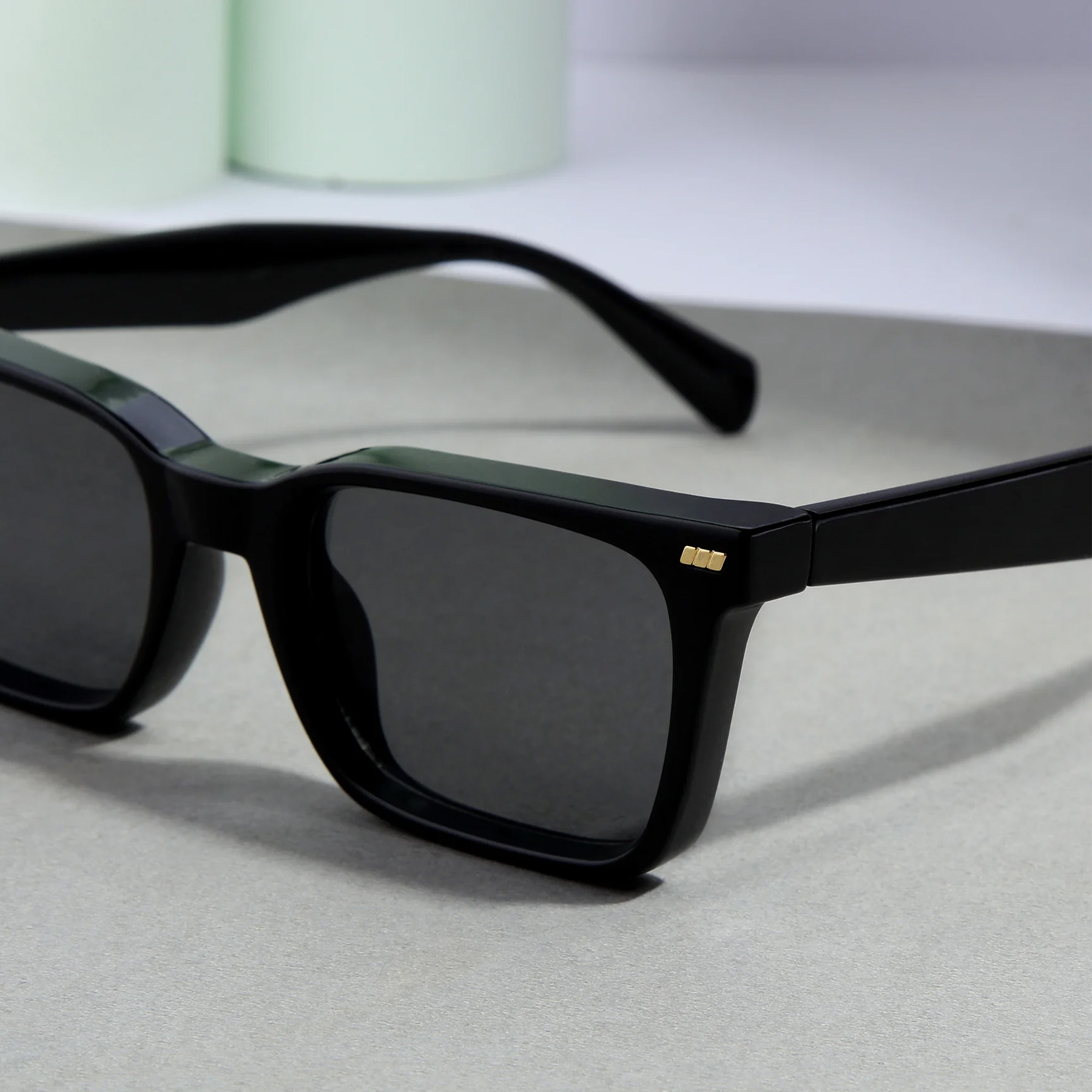 عینک آفتابی مستطیلی مدل SZ 1008 Obsidian Pearl River