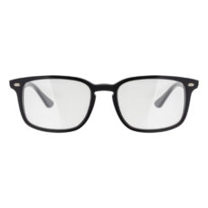فریم عینک طبی مربعی ری بن مدل 0RX5353-2000-52 مناسب برای صورت بیضی، قلب و گرد