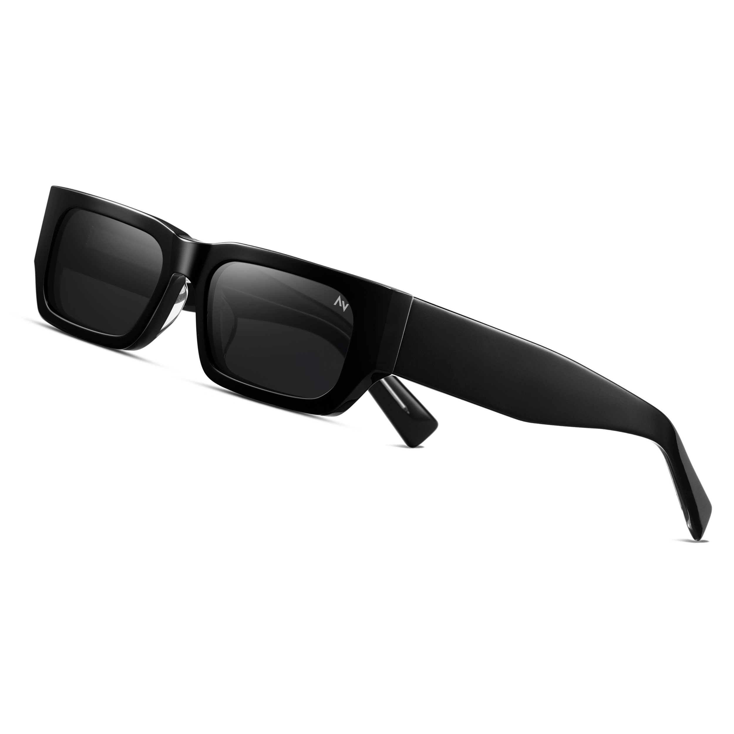 عینک آفتابی مستطیلی آلبرت وگ مدل S32125C1 Acetate Avantgarde Visionary