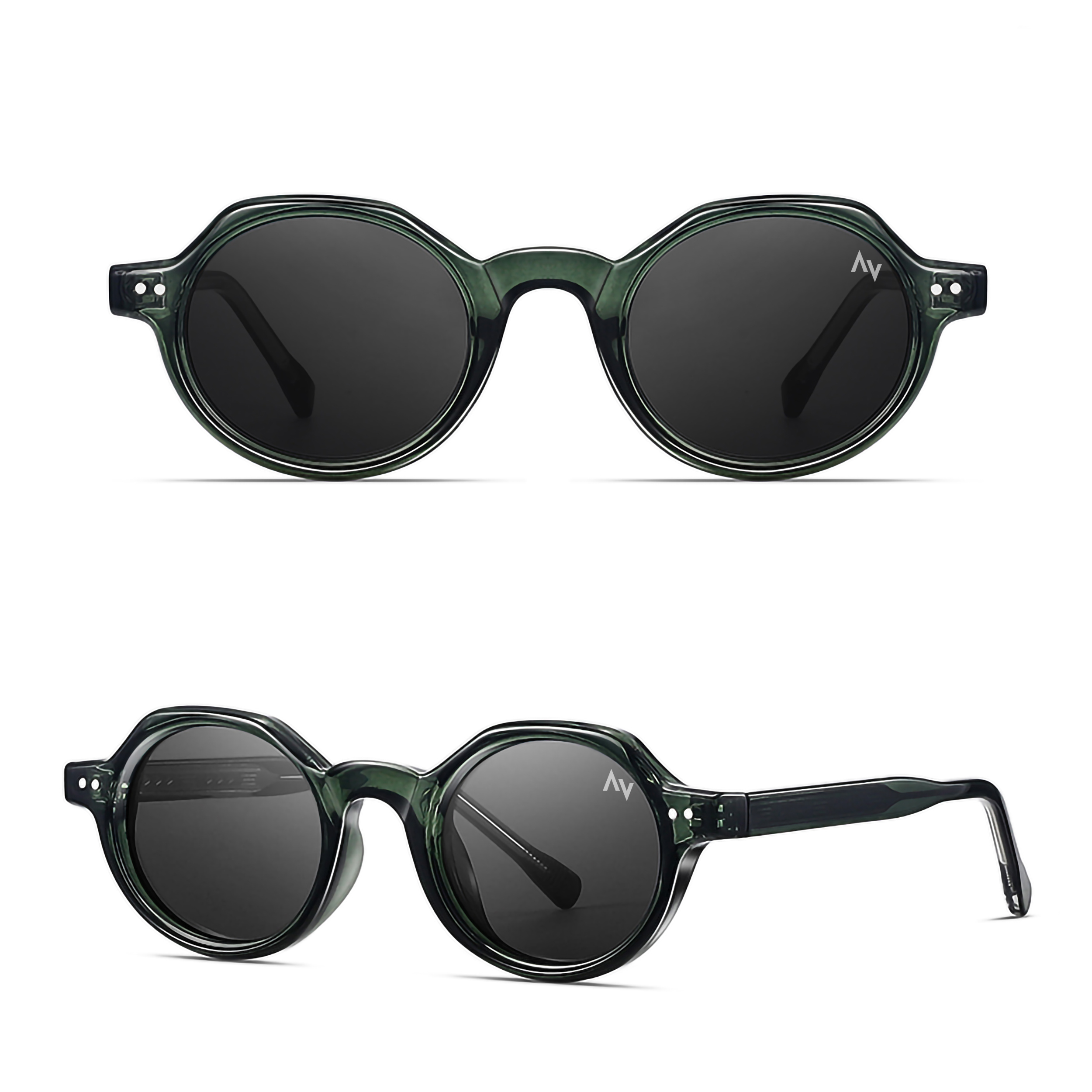 عینک آفتابی فرم خاص آلبرت وگ مدل SZ8207 Forest Obsidian