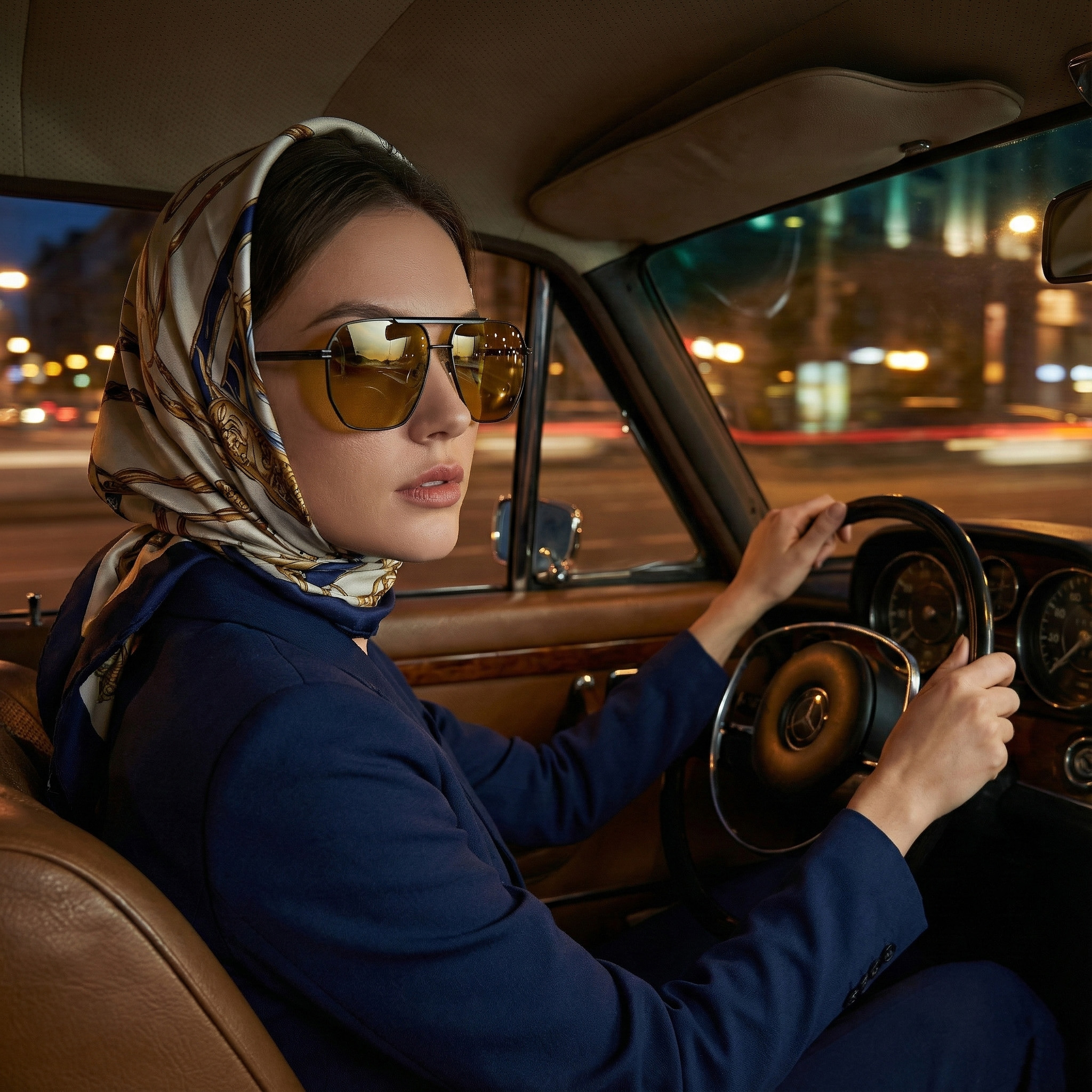 عینک شب خلبانی (Aviator) مدل JS8520C04-P92 Polarized Avantgarde Visionary