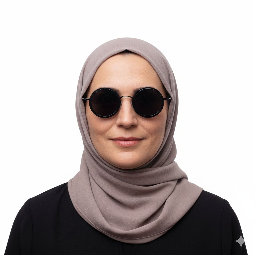 عینک آفتابی گرد دیتا مدل چرخشی کد 2318h