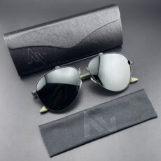 عینک آفتابی خلبانی (Aviator) مردانه آلبرت وگ مدل JS8528-C04-P144 Polarized Flex