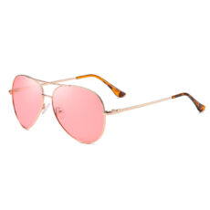 عینک آفتابی خلبانی مدل ST5924C86 Bright Gold Ocean Punch