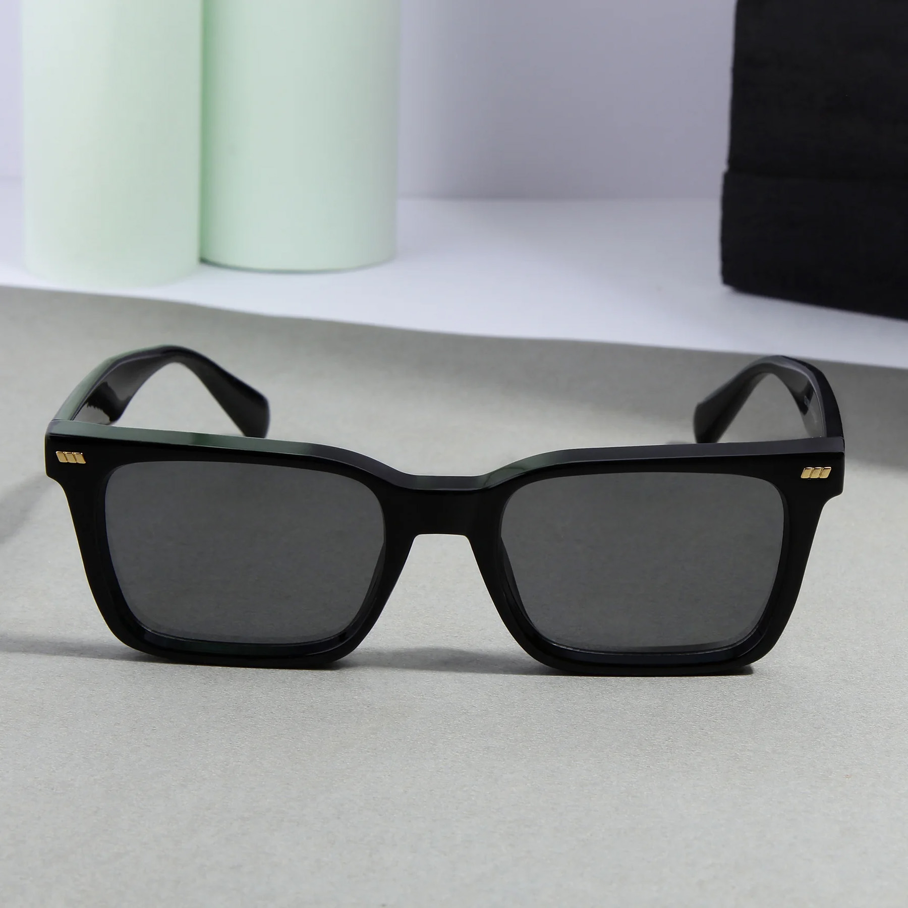عینک آفتابی مستطیلی مدل SZ 1008 Obsidian Pearl River