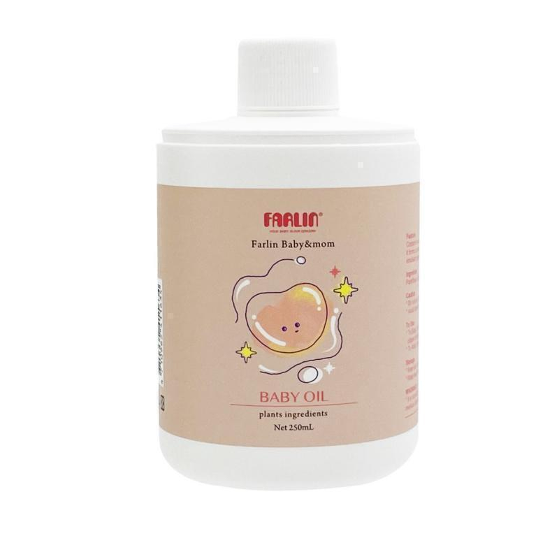 روغن بدن کودک فارلین مدل baby&mom حجم 250 میلی لیتر