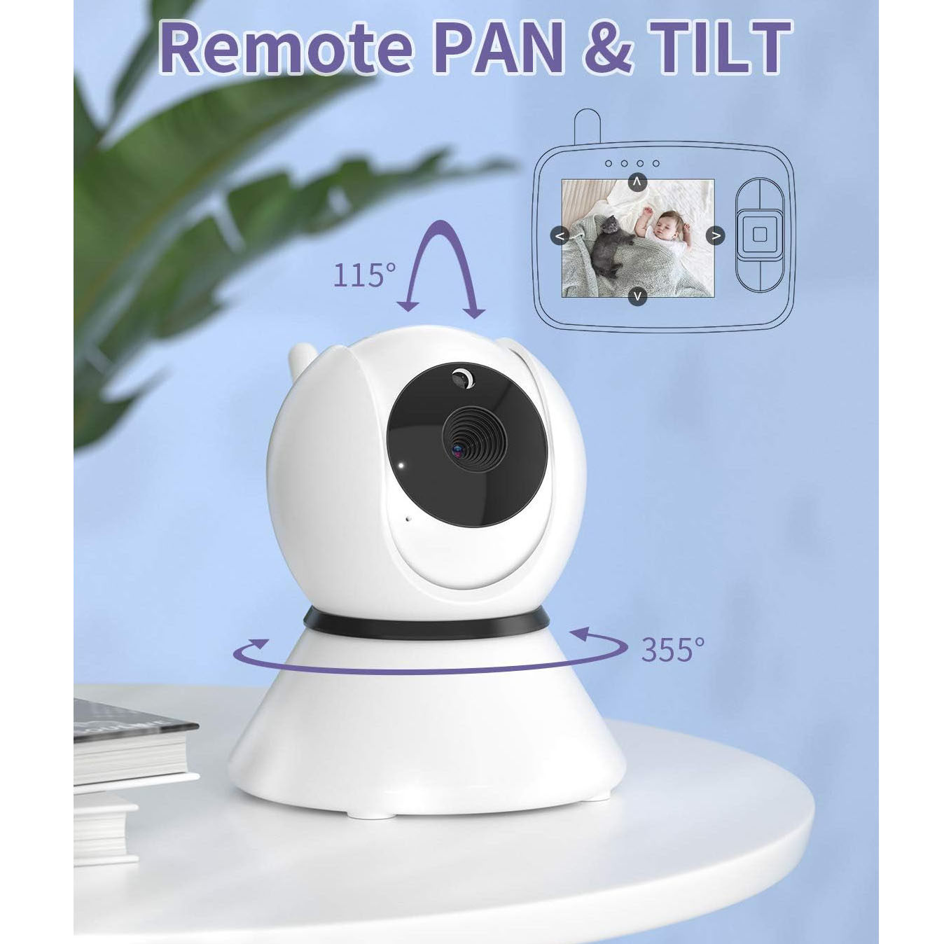 دوربین اتاق کودک مدل sm35ptz