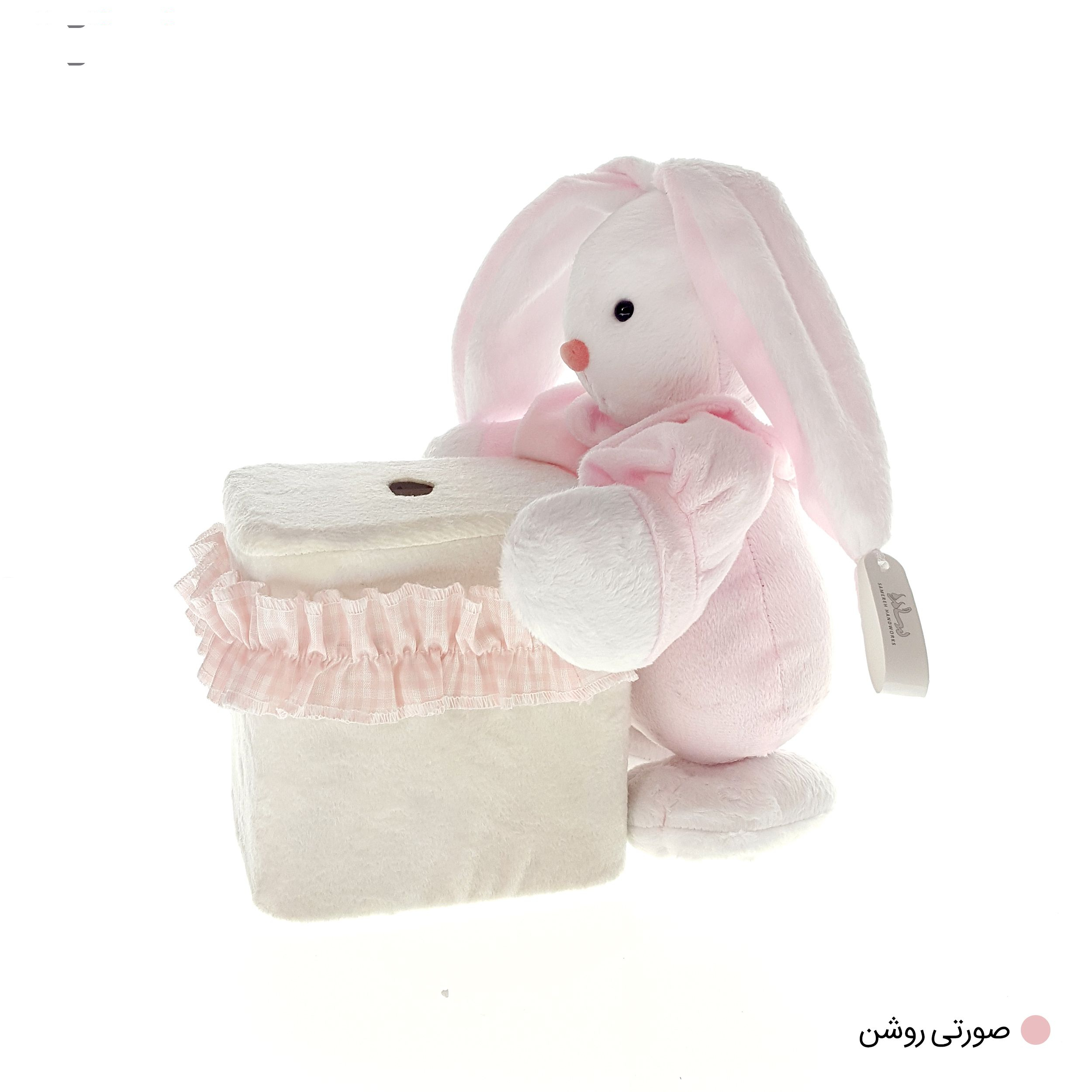 ست سطل و جادستمال اتاق کودک طرح خرگوش رابیت
