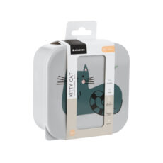 ظرف نگهدارنده غذا کودک کیکابو مدل Kitty Cat مجموعه 4 عددی