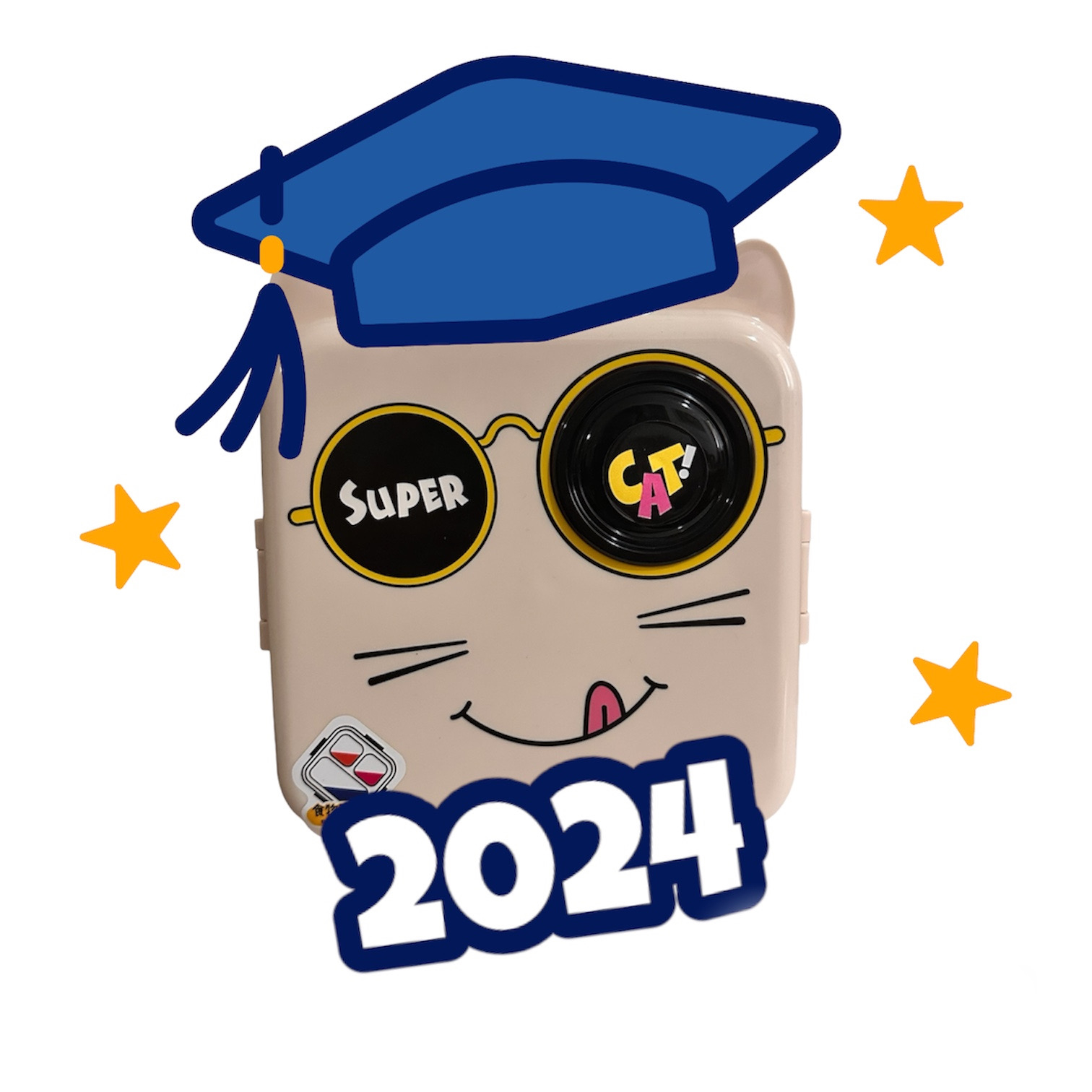 ظرف غذا کودک مدل گربه کد 2024