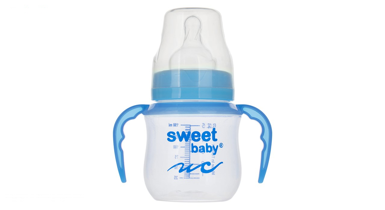 شیشه شیر سوییت بیبی مدل 671Sweet ظرفیت 150 میلی لیتر
