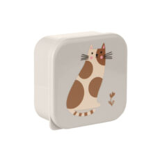 ظرف نگهدارنده غذا کودک کیکابو مدل Kitty Cat مجموعه 4 عددی