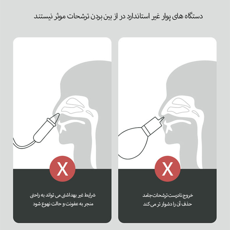 پوار بینی کودک مدل nasal aspirator