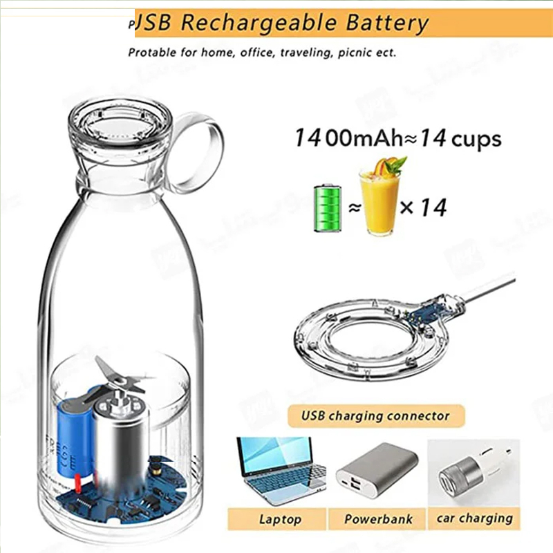 شیکر فرش جویس مدل Portable Mini گنجایش 0.35 لیتر