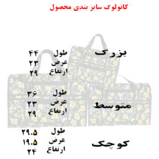 کیف لوازم کودک مدل ir 21022 مجموعه 3 عددی