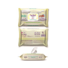 دستمال مرطوب کودک وی کر مدل Ultra Sensitive سه بسته 63 عددی