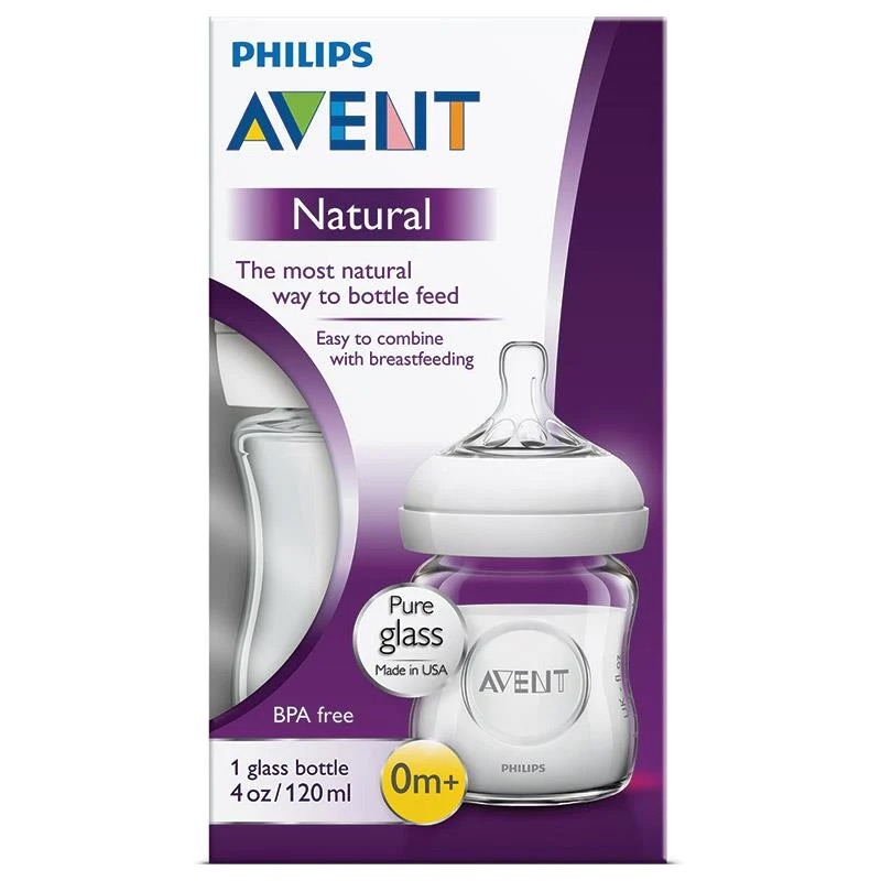 شیشه شیر اونت مدل Natural ظرفیت 120 میلی لیتر