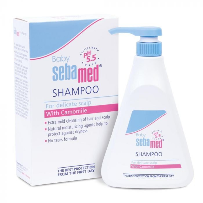 شامپو بچه سبامد مدل newborn shampoo حجم 500 میلی لیتر