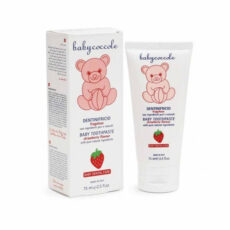 خمیر دندان کودک بیبی کوکول مدل strawberry حجم 75 میلی لیتر