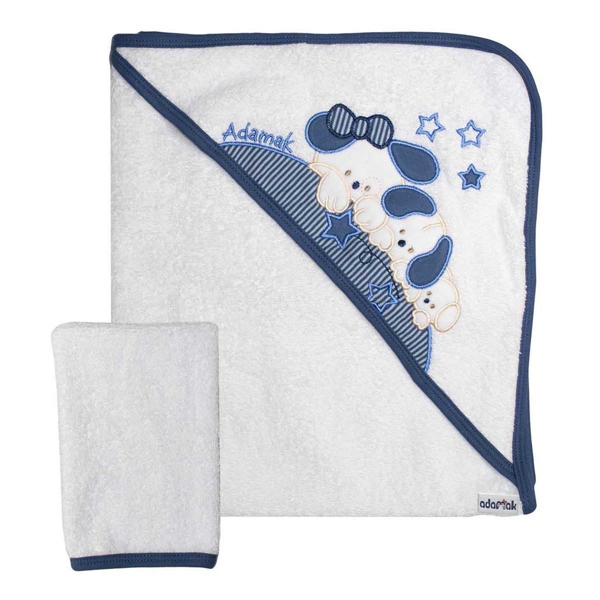 حوله نوزادی آدمک مدل سگ و ستاره کد 03 مجموعه 2 عددی