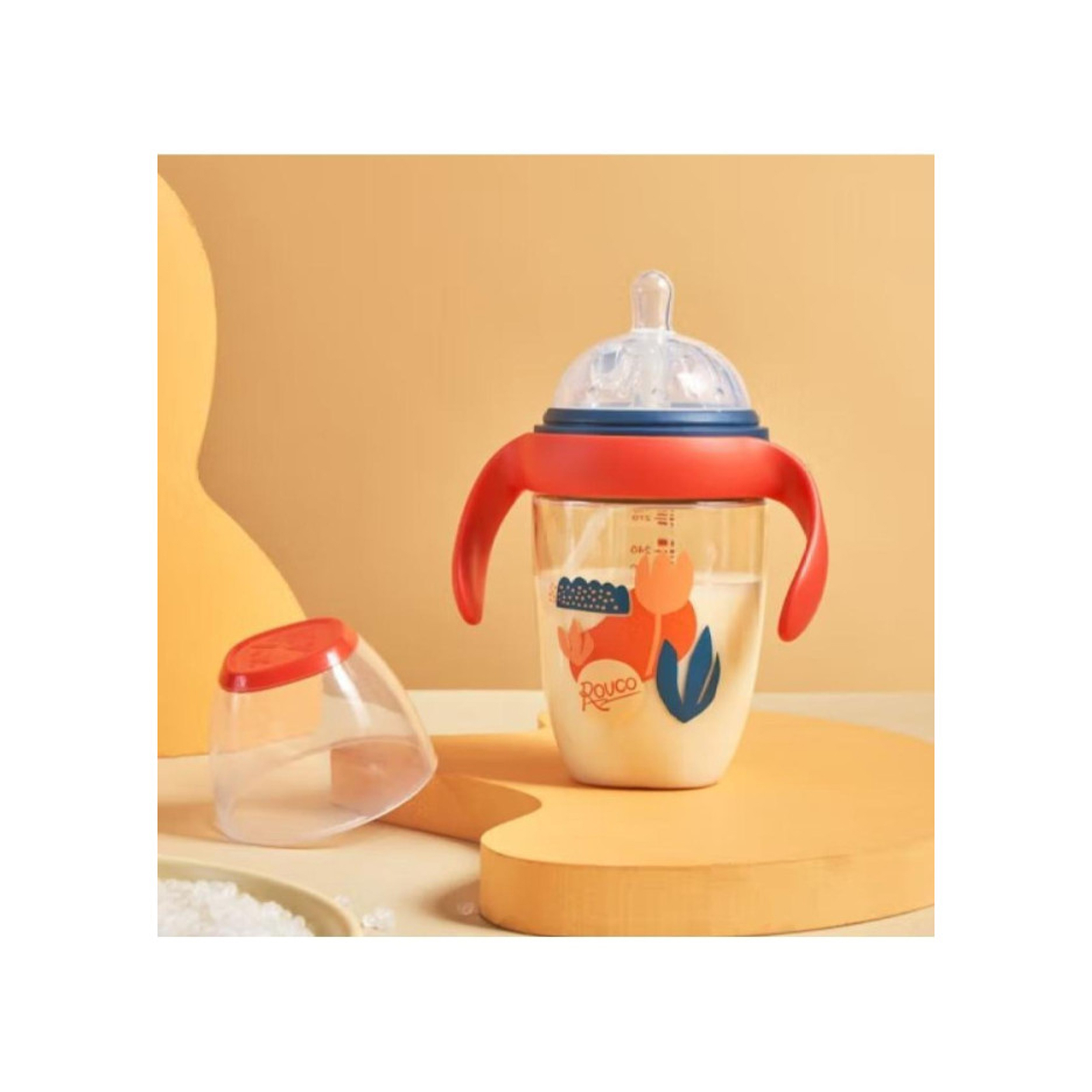 شیشه شیر رووکو مدل Rk1045 گنجایش 300 میلی لیتر