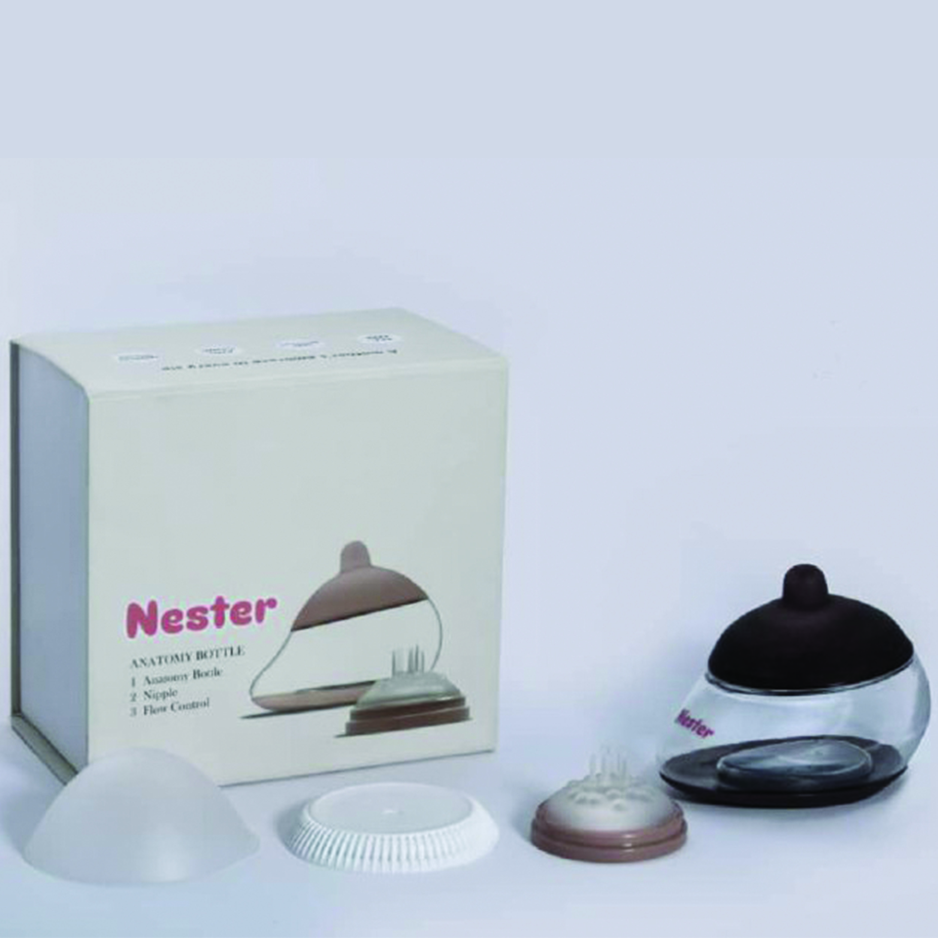 شیشه شیر مدل Nester ظرفیت 220 میلی لیتر