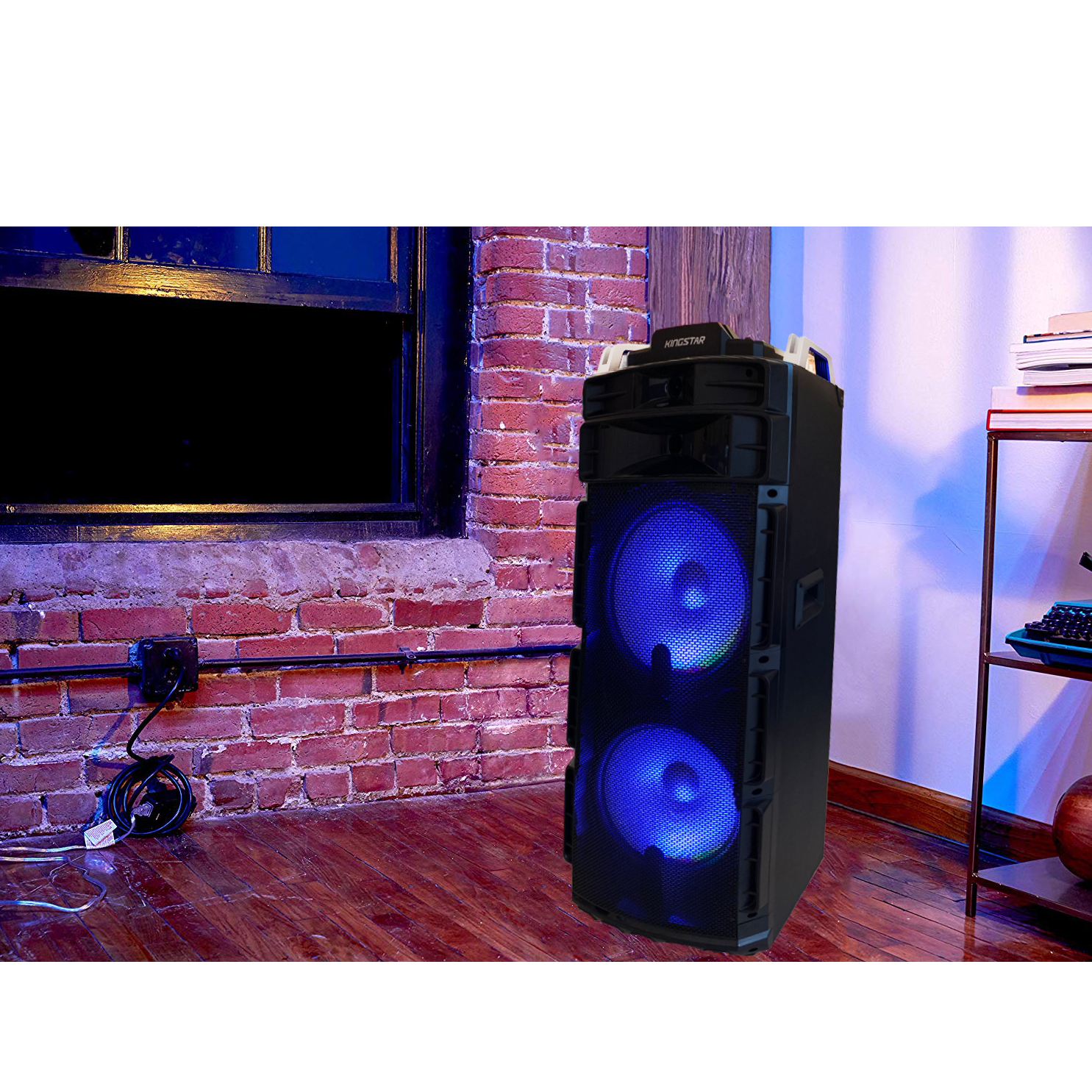 اسپیکر بلوتوثی قابل حمل کینگ استار مدل KBS682 DJ
