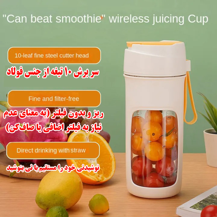 شیکر شارژی مدل BL115 گنجایش 0.5 لیتر