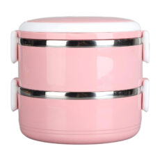 ظرف نگهدانده غذا مدل دو طبقه Lunch Box کد 1369n