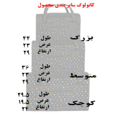 کیف لوازم کودک مدل ir 2455 مجموعه 3 عددی