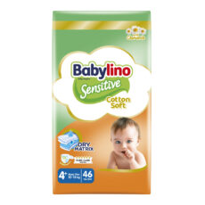 پوشک بچه ضد حساسیت بیبی لینو مدل Value Pack سایز +4 بسته 46 عددی