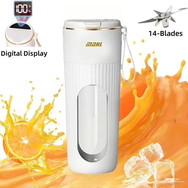 شیکر شارژی ام دی اچ ال مدل 14 تیغه کد AJ-01 گنجایش 0.34 لیتر